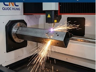 Cắt Sắt Hộp Bằng Máy CNC Laser 3D